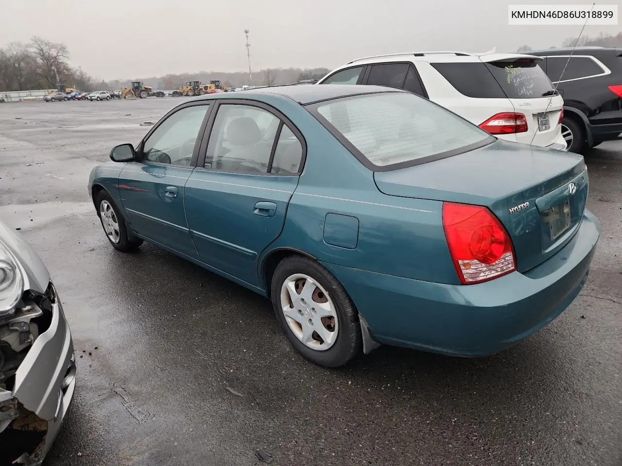 KMHDN46D86U318899 2006 Hyundai Elantra Gls