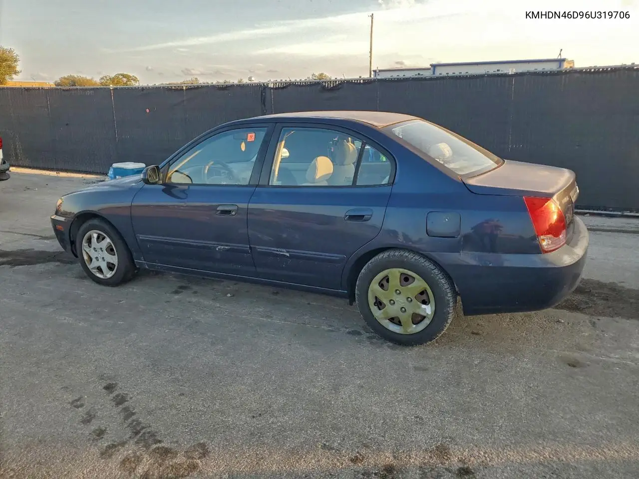 KMHDN46D96U319706 2006 Hyundai Elantra Gls