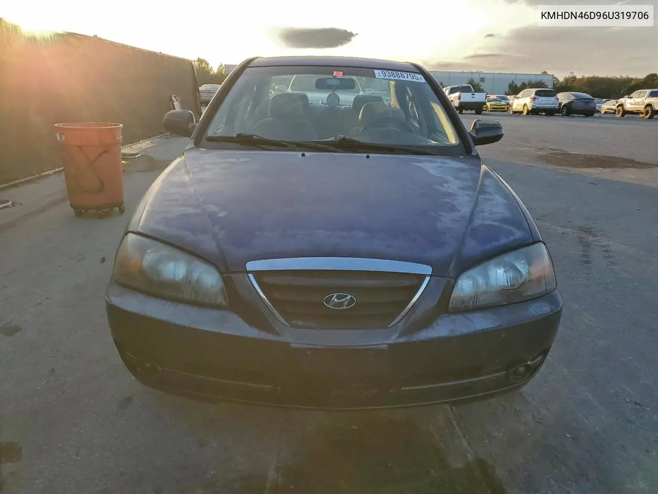 KMHDN46D96U319706 2006 Hyundai Elantra Gls