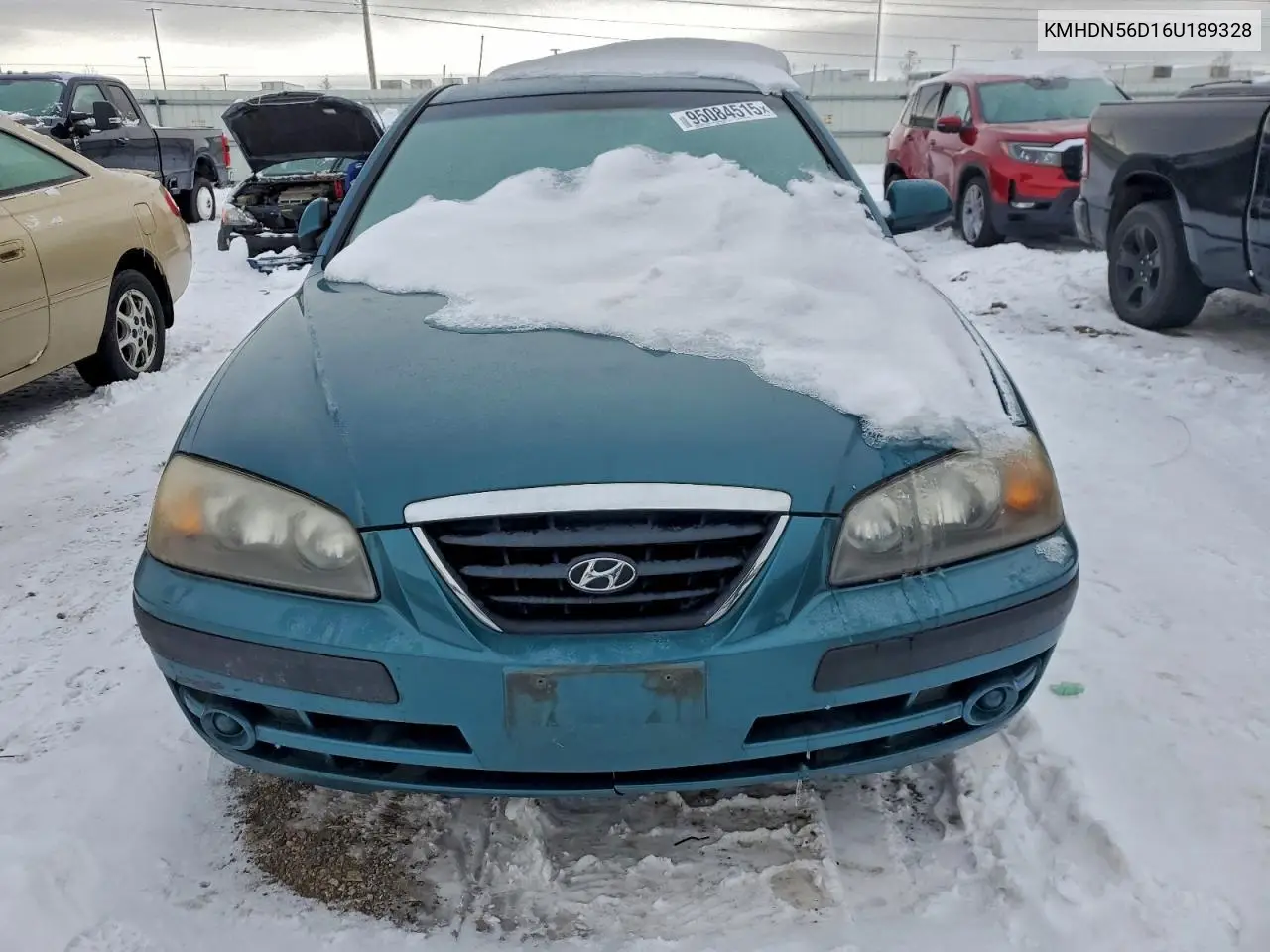 KMHDN56D16U189328 2006 Hyundai Elantra Gls