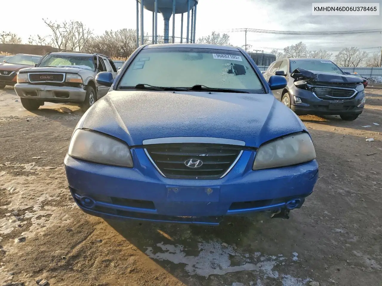 KMHDN46D06U378465 2006 Hyundai Elantra Gls