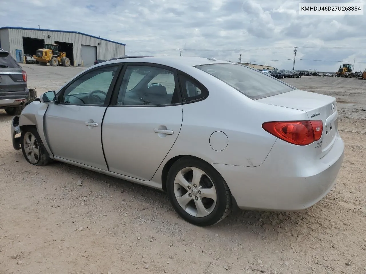 2007 Hyundai Elantra Gls VIN: KMHDU46D27U263354 Lot: 69885304