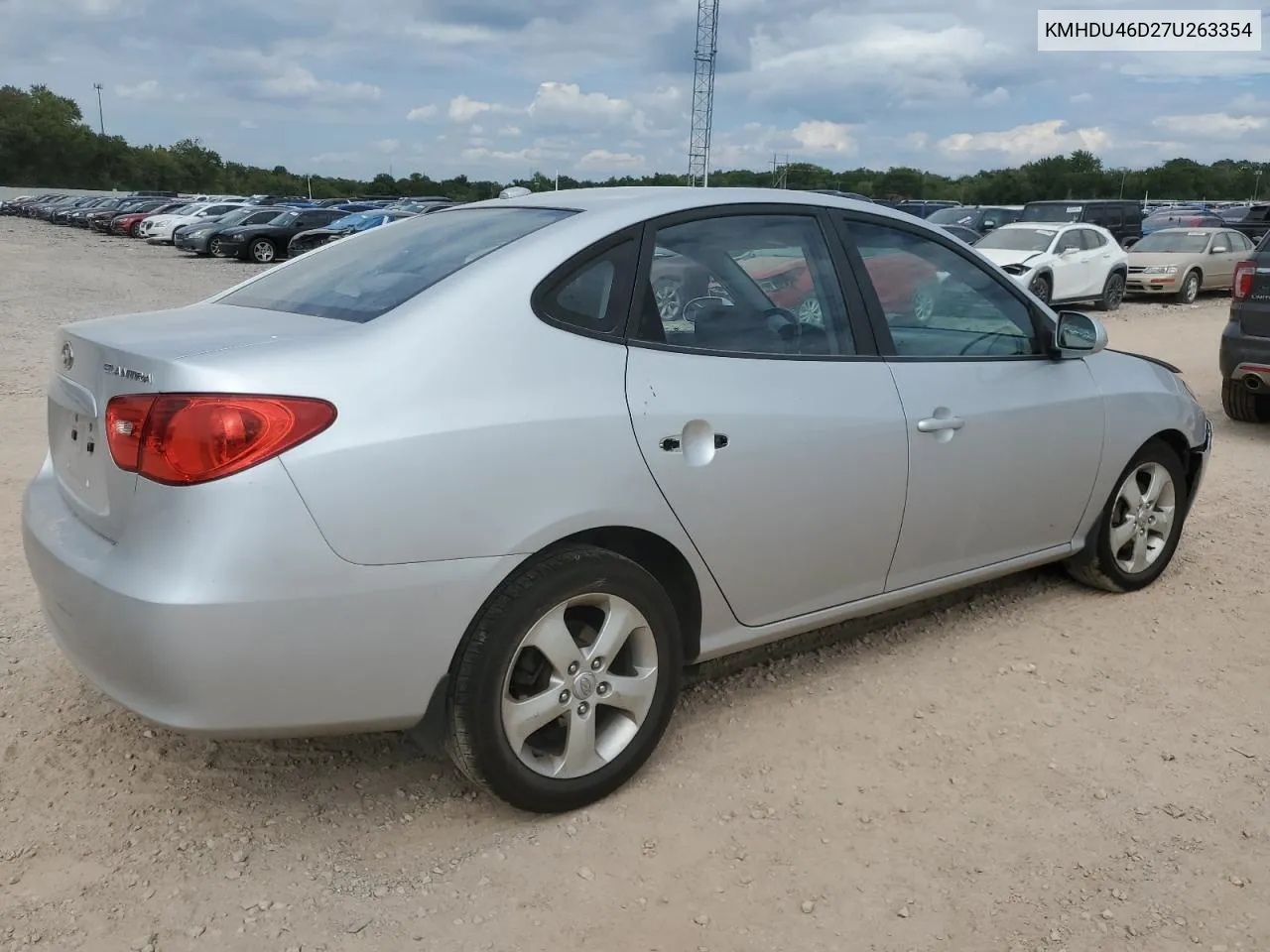 KMHDU46D27U263354 2007 Hyundai Elantra Gls