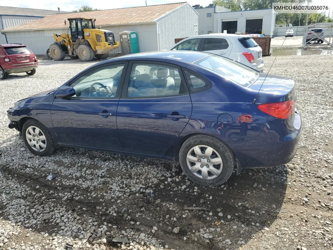 KMHDU46D07U035076 2007 Hyundai Elantra Gls
