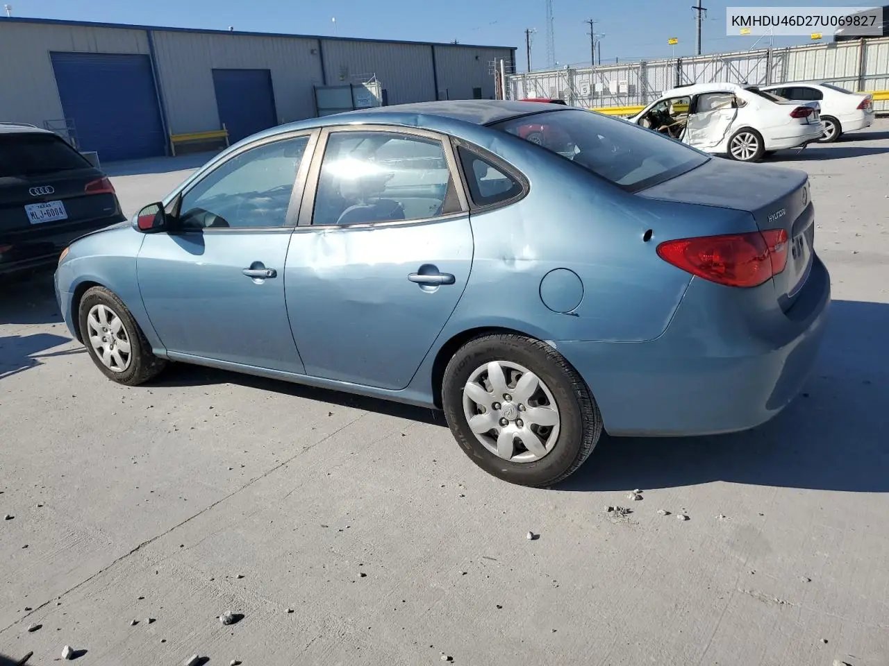 KMHDU46D27U069827 2007 Hyundai Elantra Gls