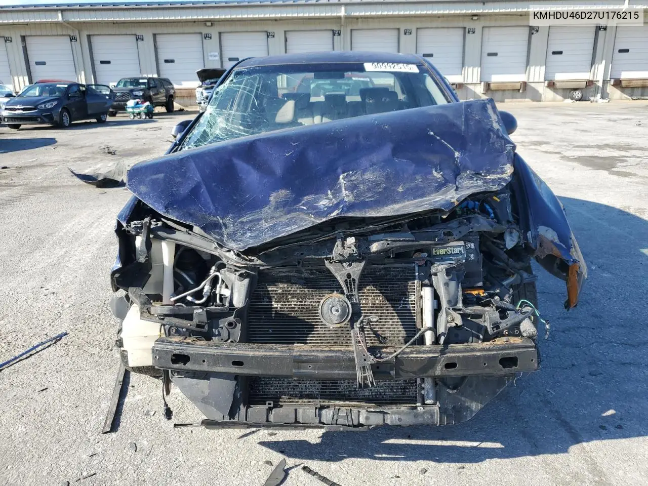 KMHDU46D27U176215 2007 Hyundai Elantra Gls