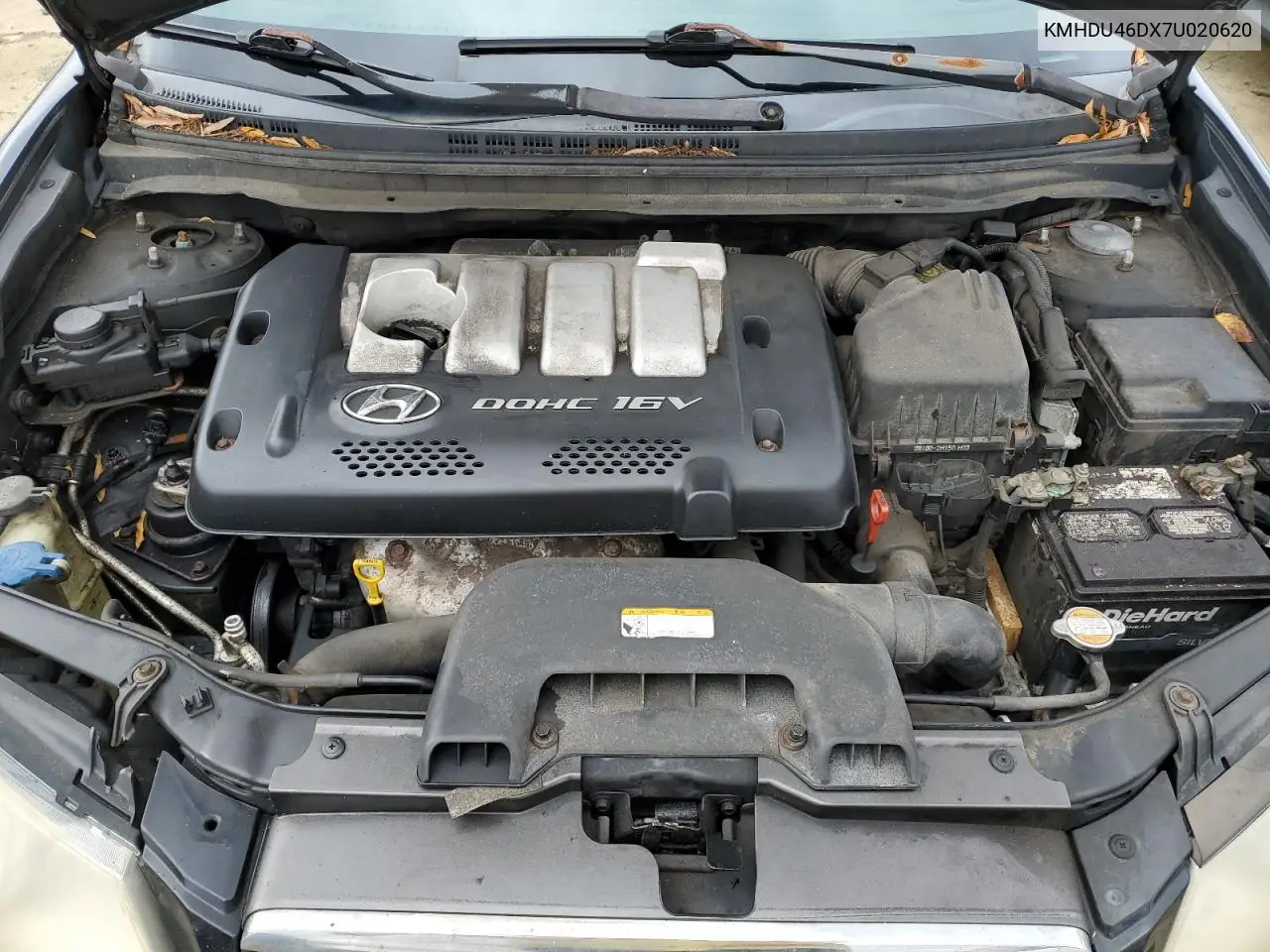 KMHDU46DX7U020620 2007 Hyundai Elantra Gls