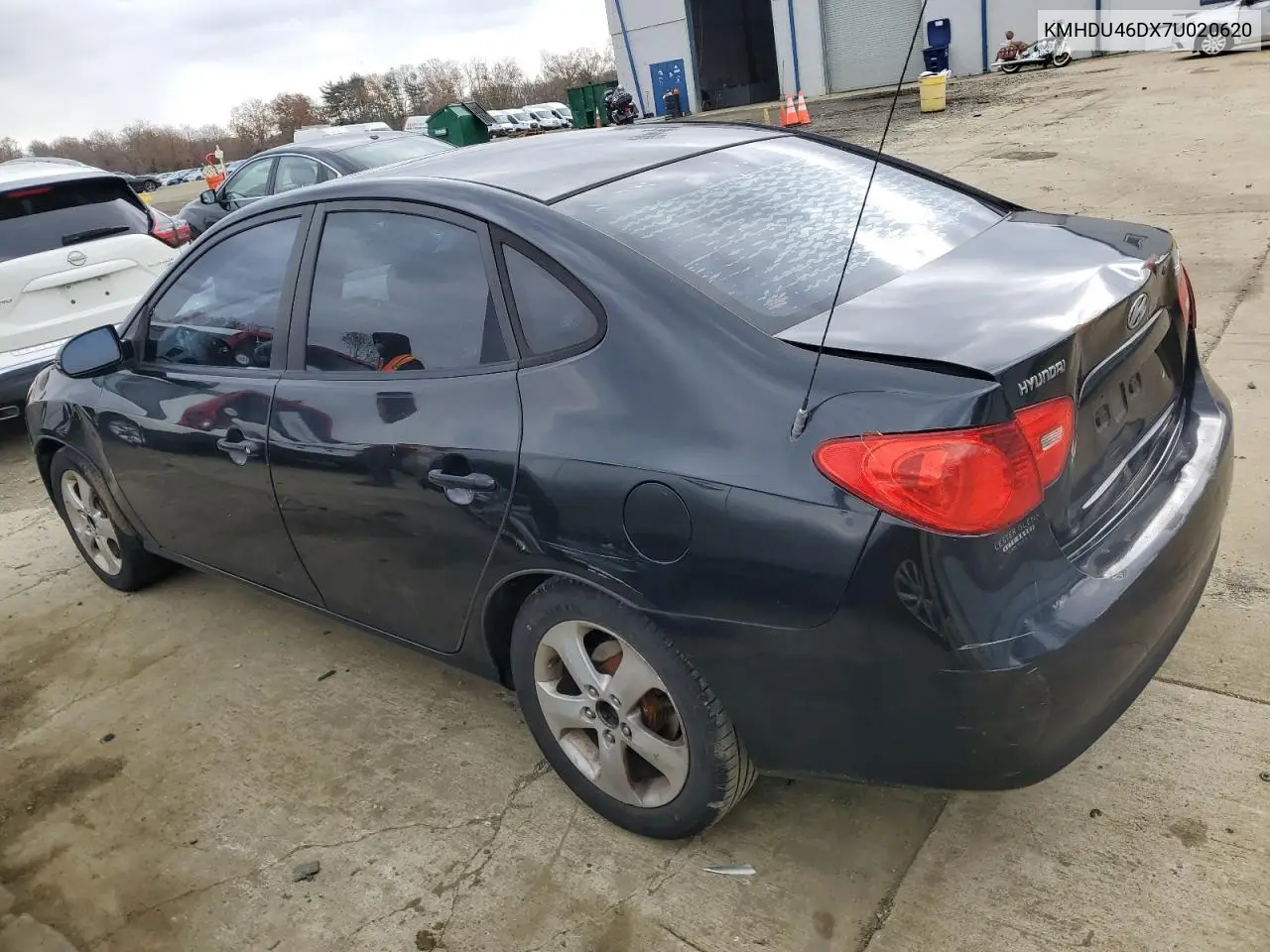 KMHDU46DX7U020620 2007 Hyundai Elantra Gls