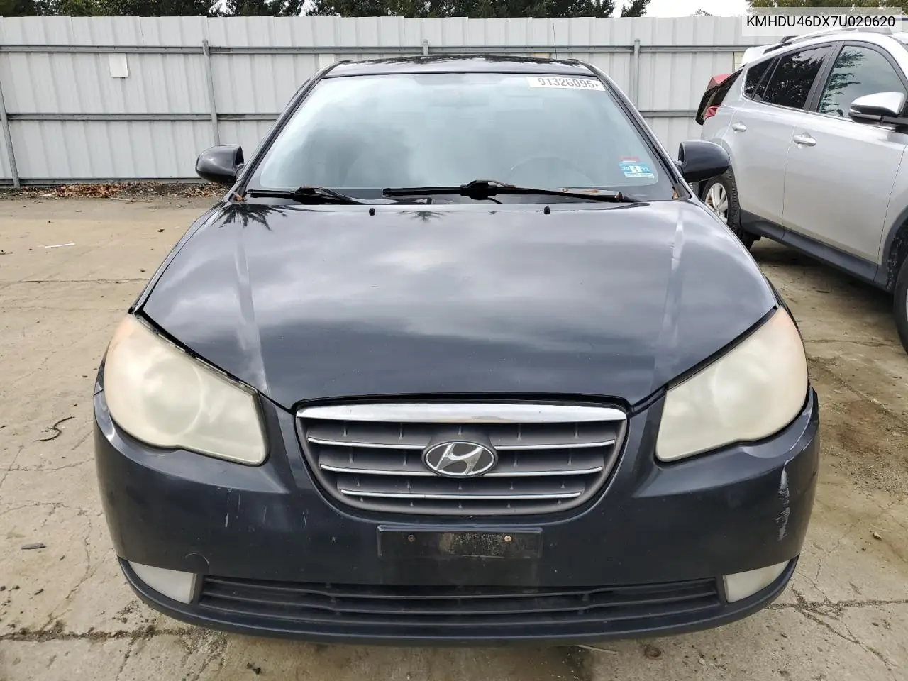 KMHDU46DX7U020620 2007 Hyundai Elantra Gls