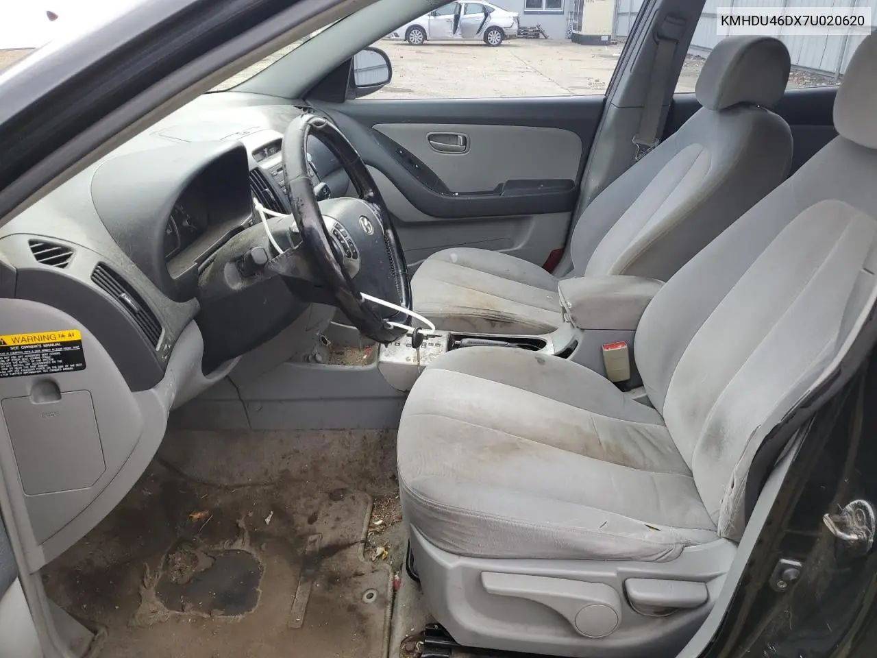 KMHDU46DX7U020620 2007 Hyundai Elantra Gls