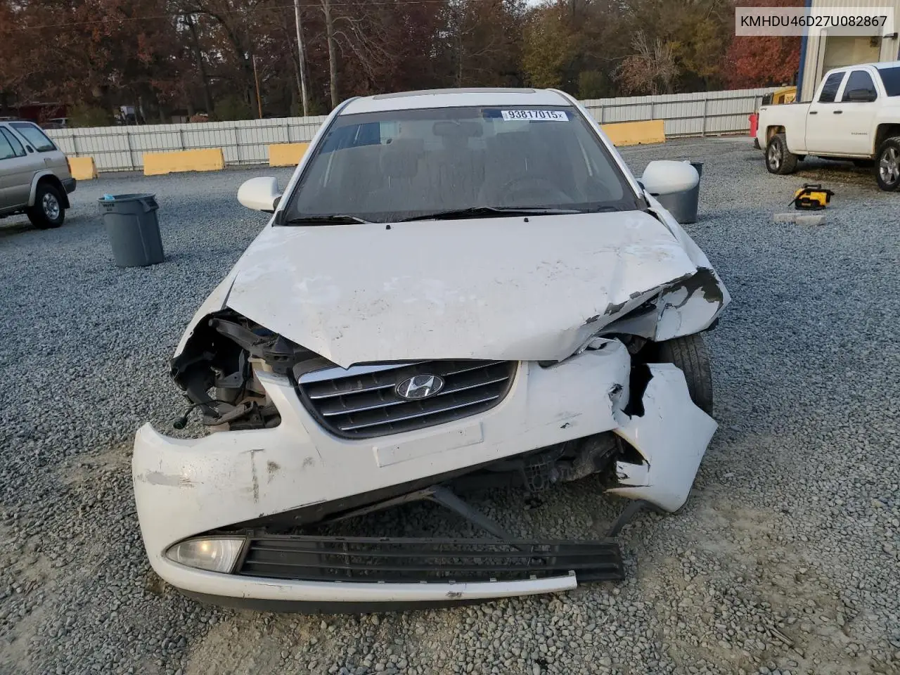 KMHDU46D27U082867 2007 Hyundai Elantra Gls