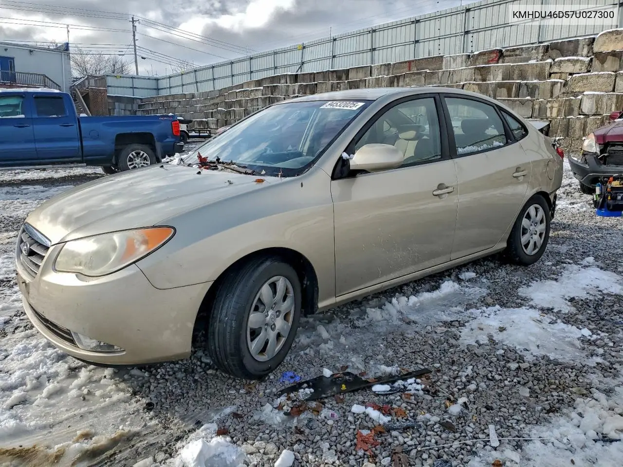 KMHDU46D57U027300 2007 Hyundai Elantra Gls