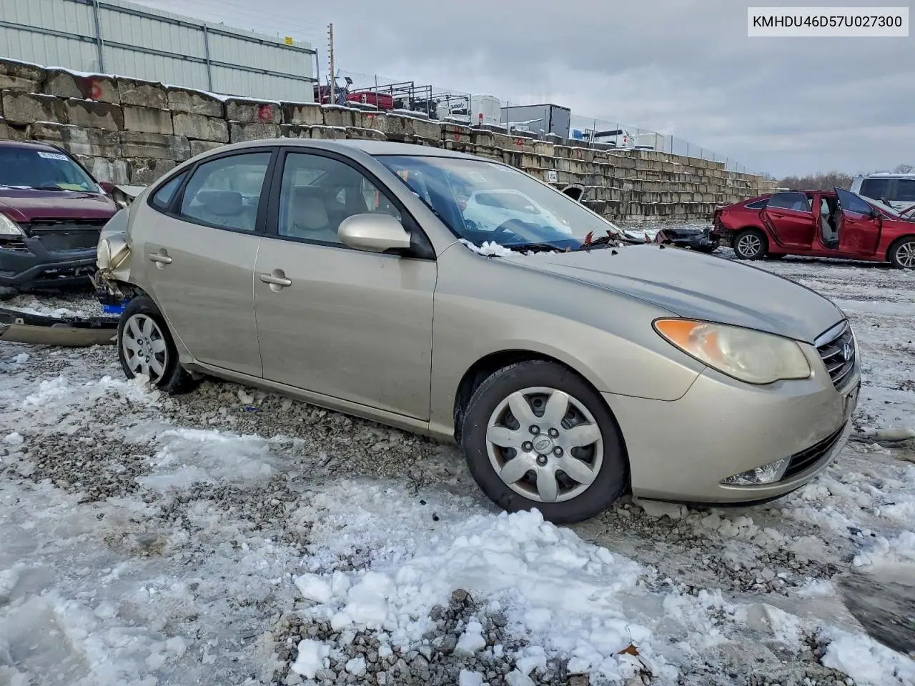 KMHDU46D57U027300 2007 Hyundai Elantra Gls