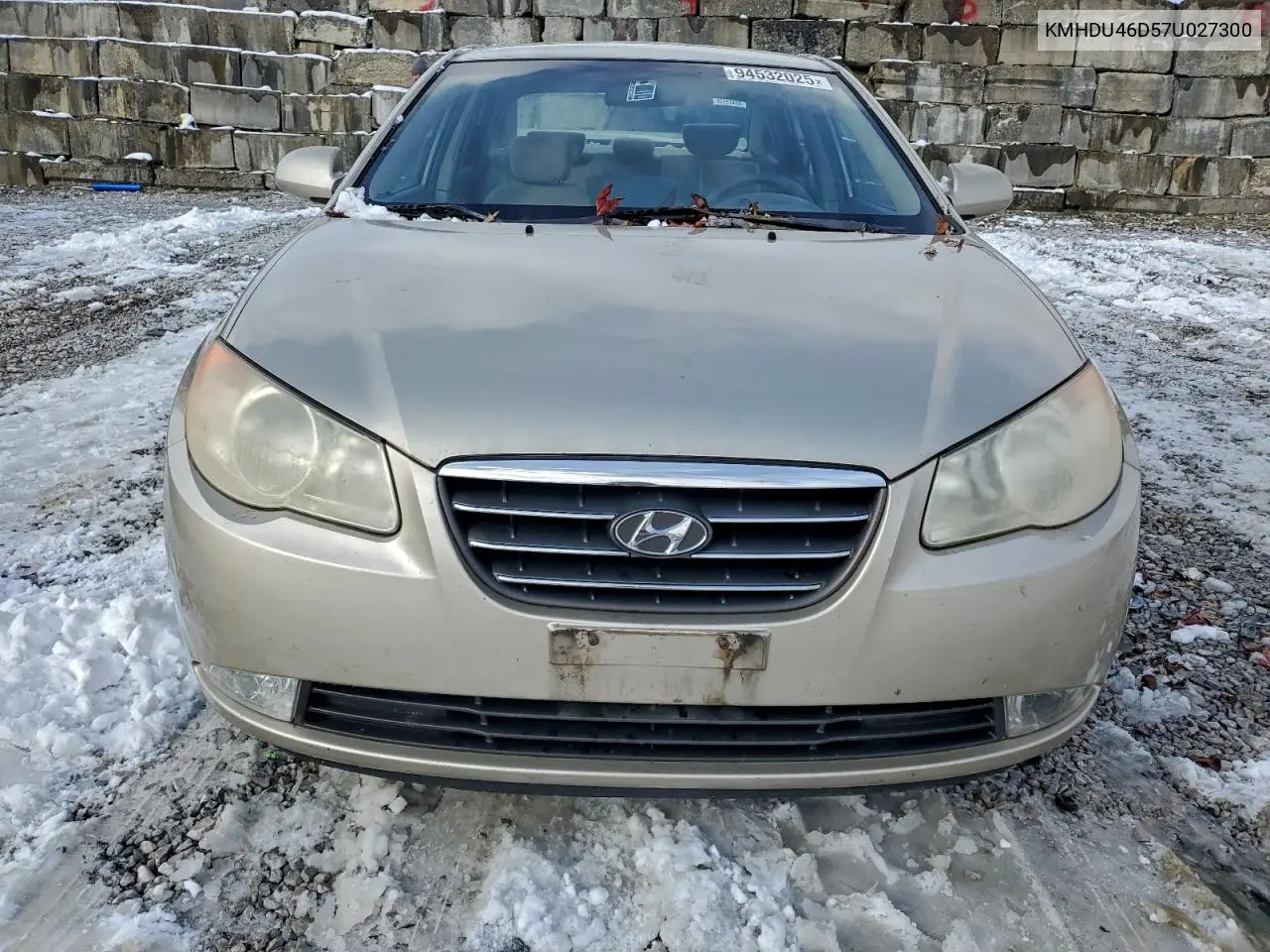 KMHDU46D57U027300 2007 Hyundai Elantra Gls