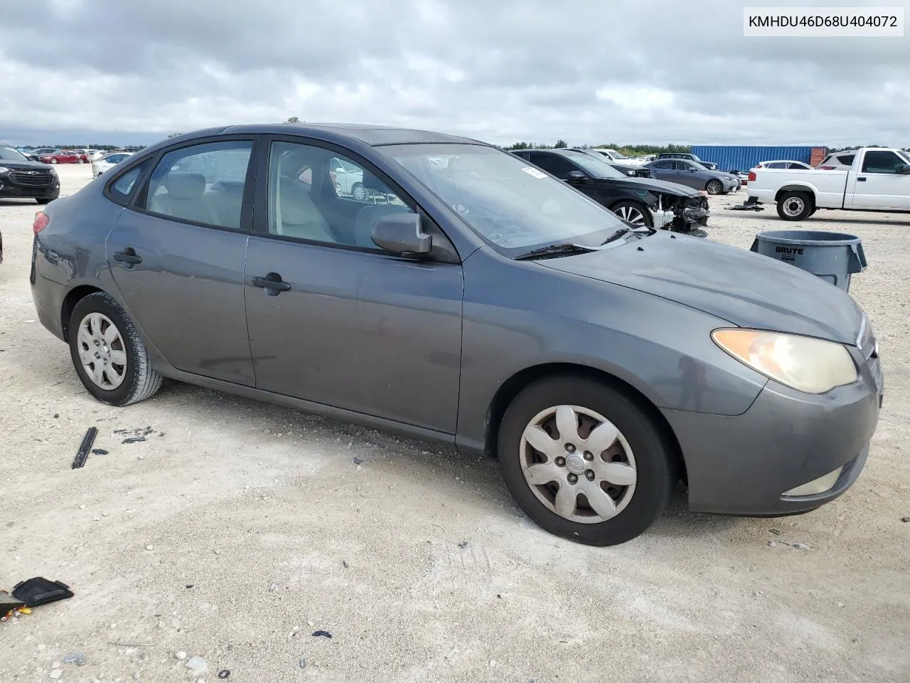 2008 Hyundai Elantra Gls VIN: KMHDU46D68U404072 Lot: 70867604