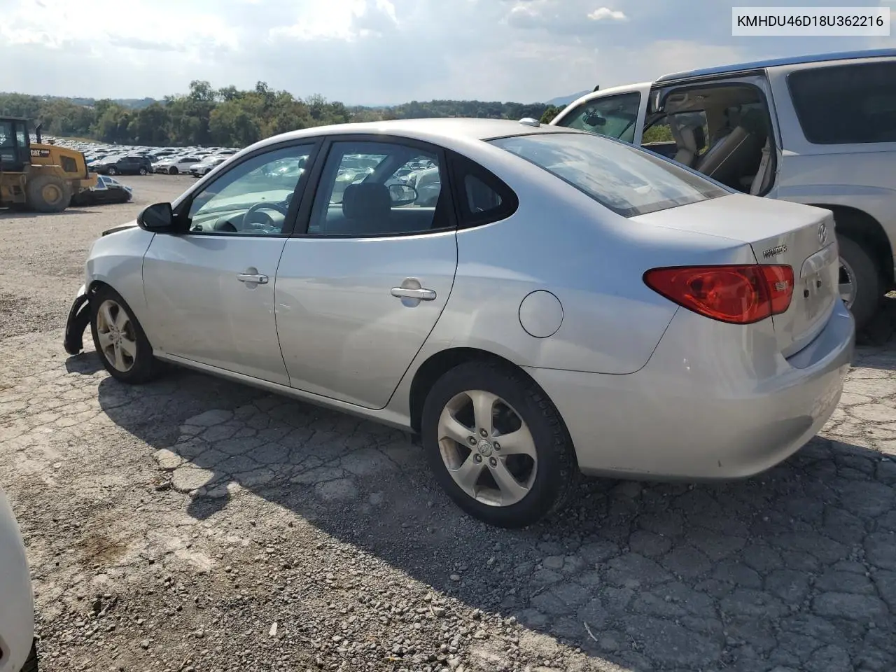 KMHDU46D18U362216 2008 Hyundai Elantra Gls