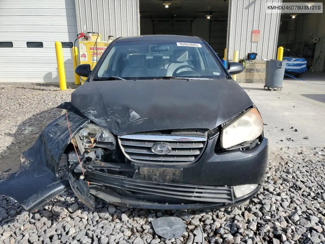 KMHDU46D78U381210 2008 Hyundai Elantra Gls