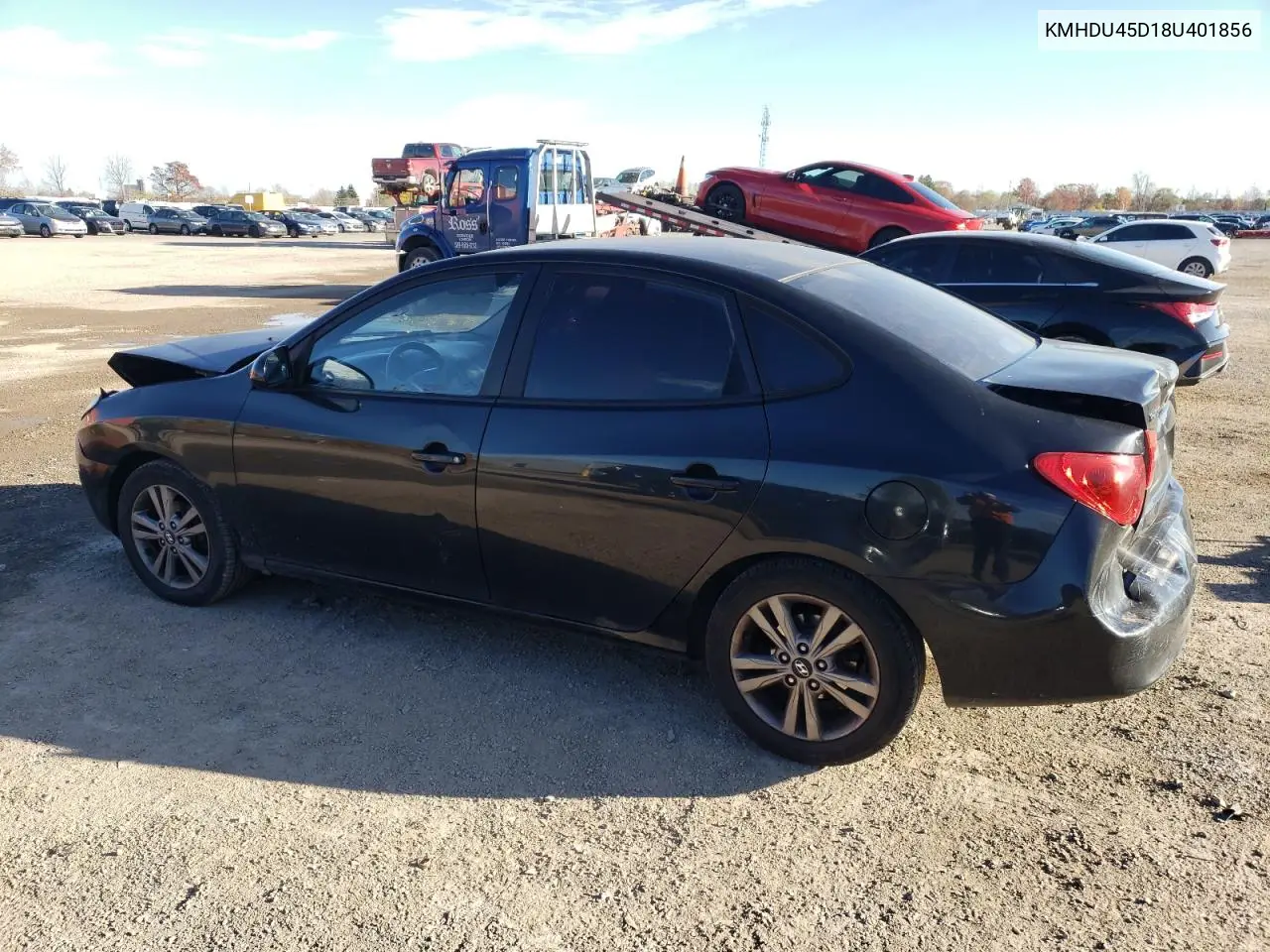 KMHDU45D18U401856 2008 Hyundai Elantra Gl