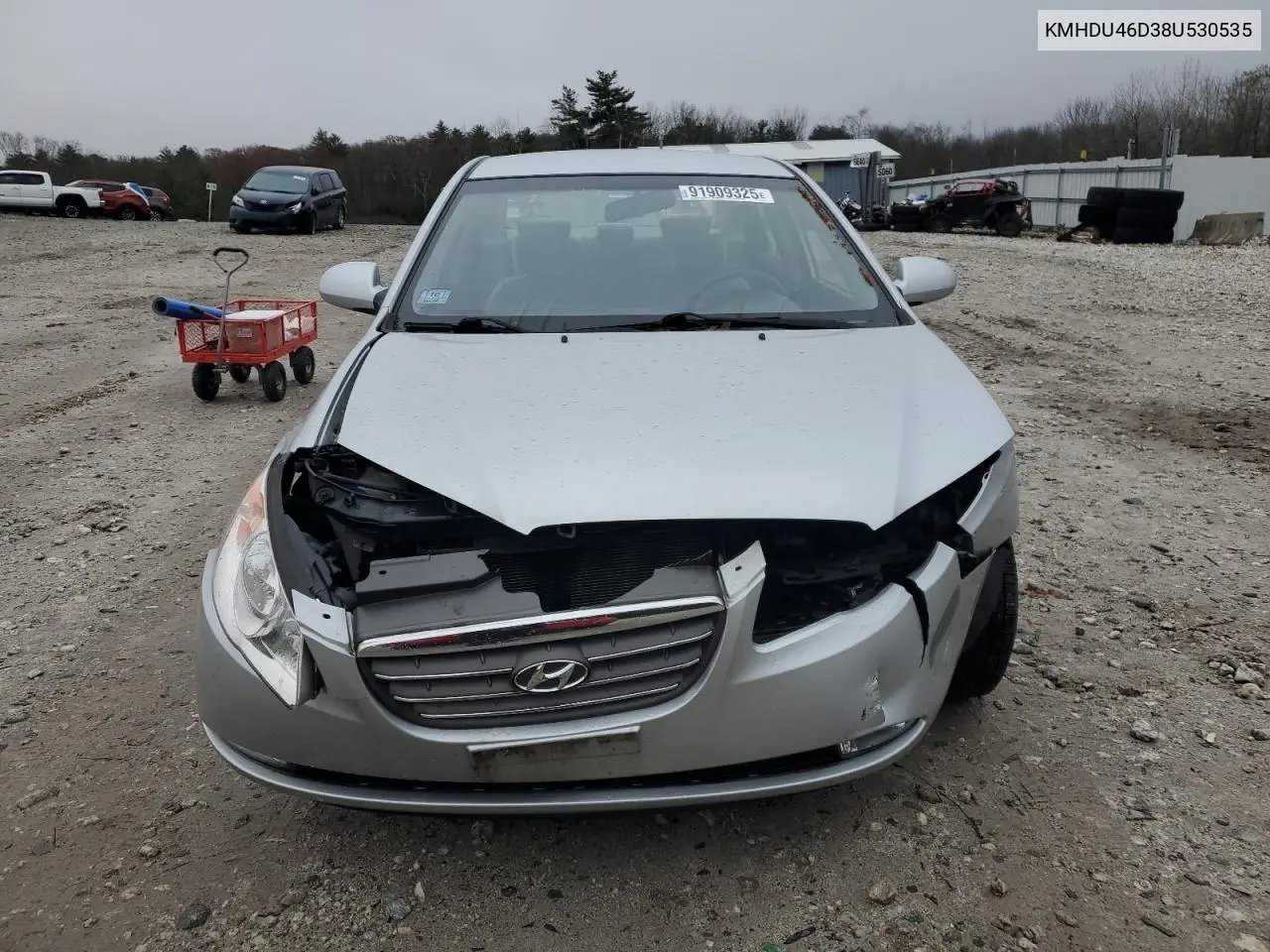KMHDU46D38U530535 2008 Hyundai Elantra Gls