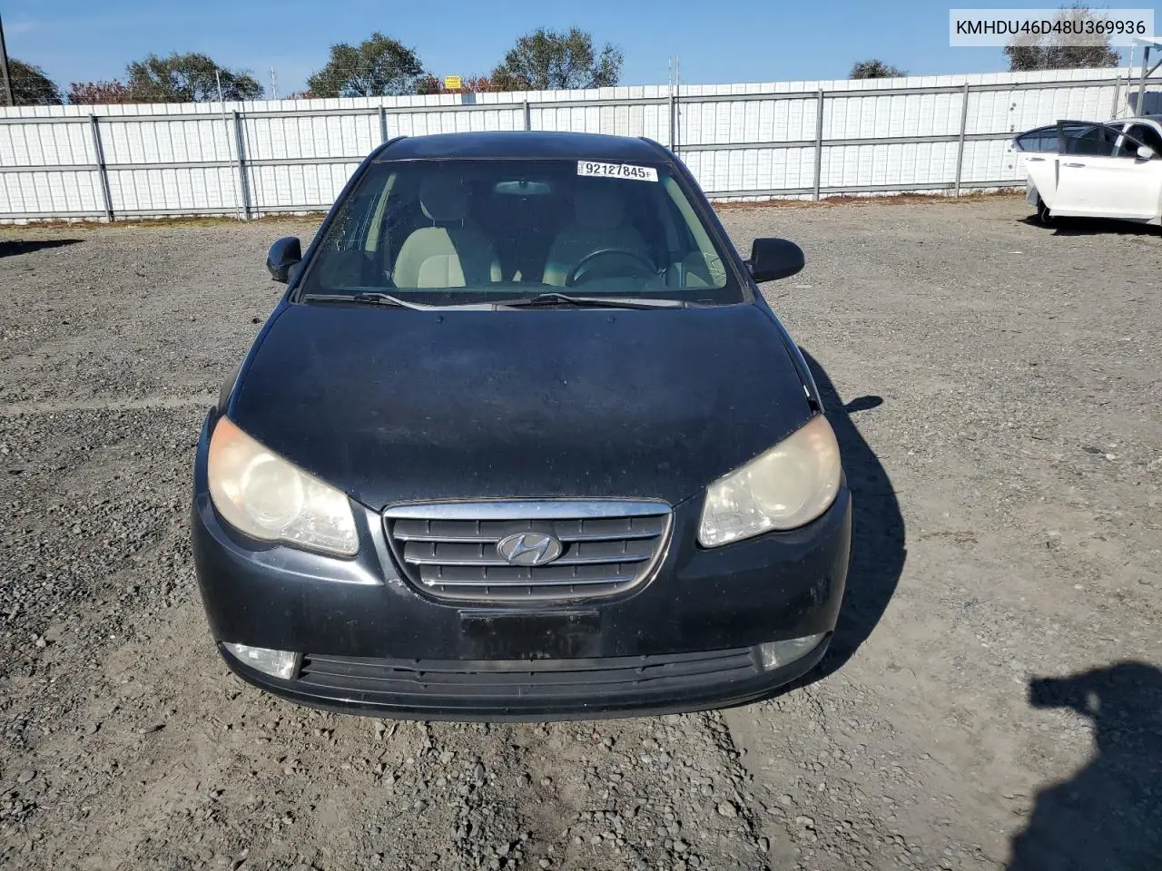 KMHDU46D48U369936 2008 Hyundai Elantra Gls