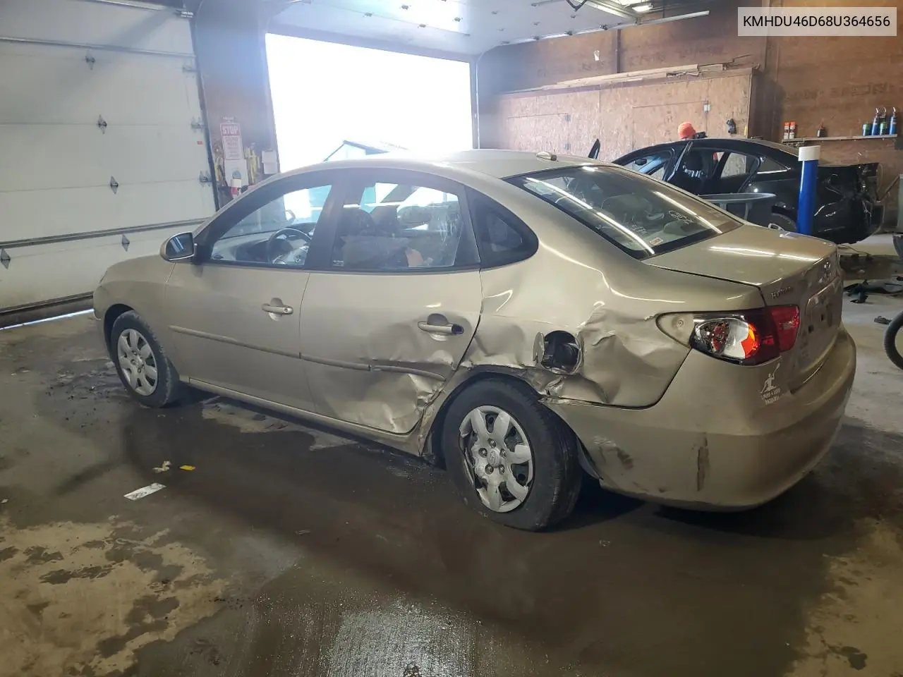 KMHDU46D68U364656 2008 Hyundai Elantra Gls