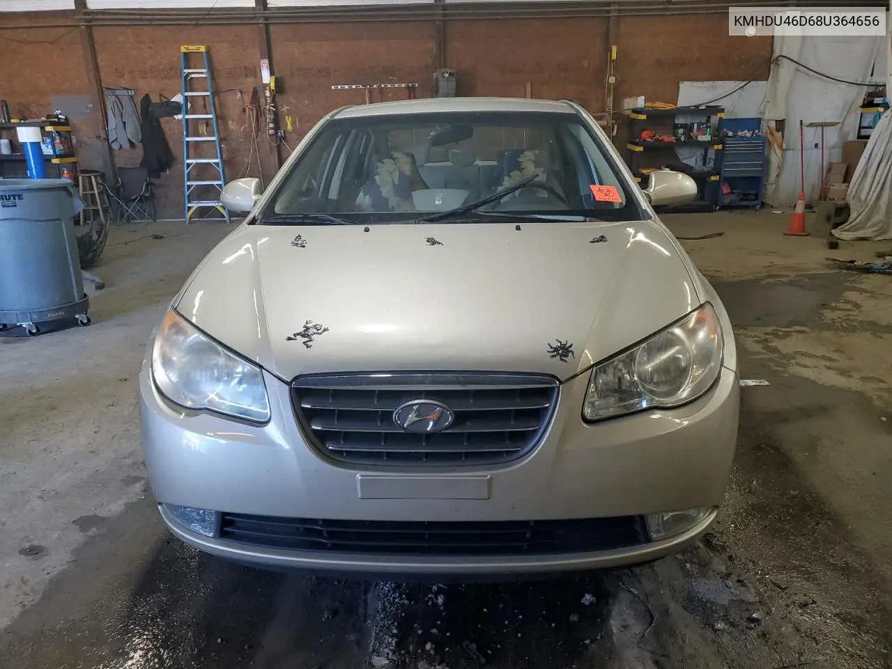 KMHDU46D68U364656 2008 Hyundai Elantra Gls