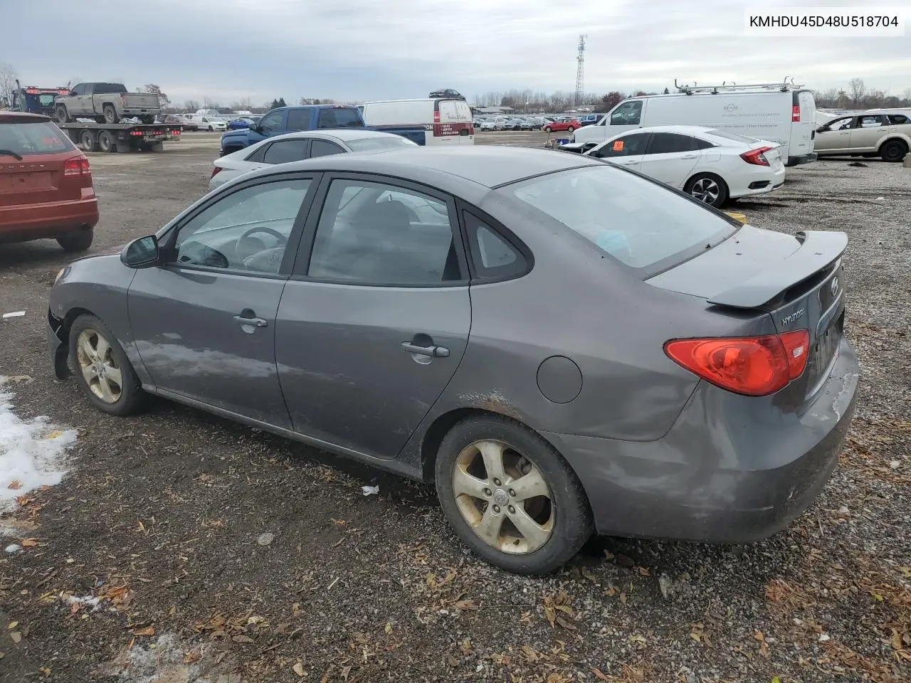 KMHDU45D48U518704 2008 Hyundai Elantra Gl