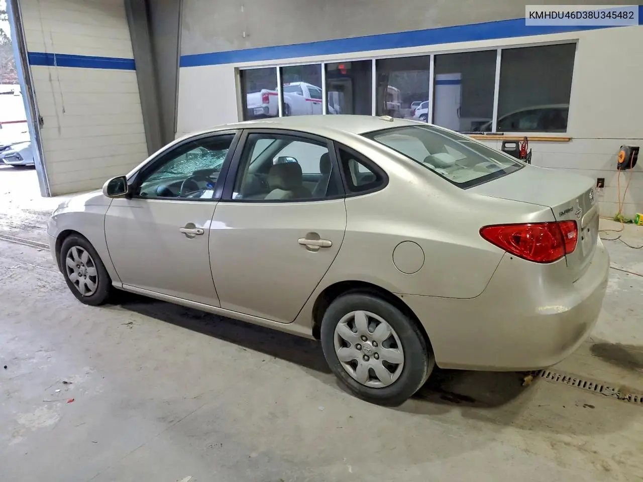 KMHDU46D38U345482 2008 Hyundai Elantra Gls