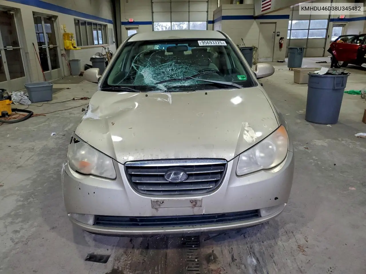 KMHDU46D38U345482 2008 Hyundai Elantra Gls