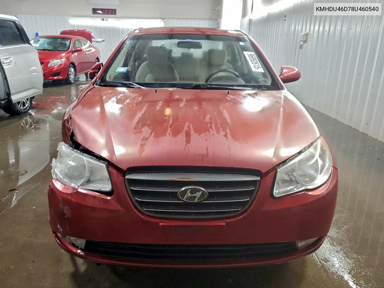 KMHDU46D78U460540 2008 Hyundai Elantra Gls