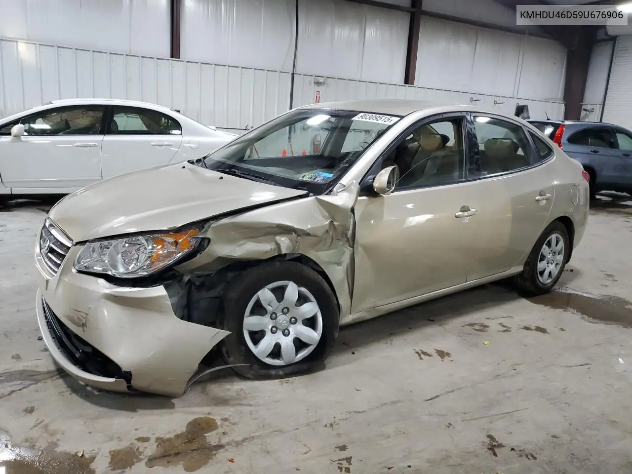KMHDU46D59U676906 2009 Hyundai Elantra Gls