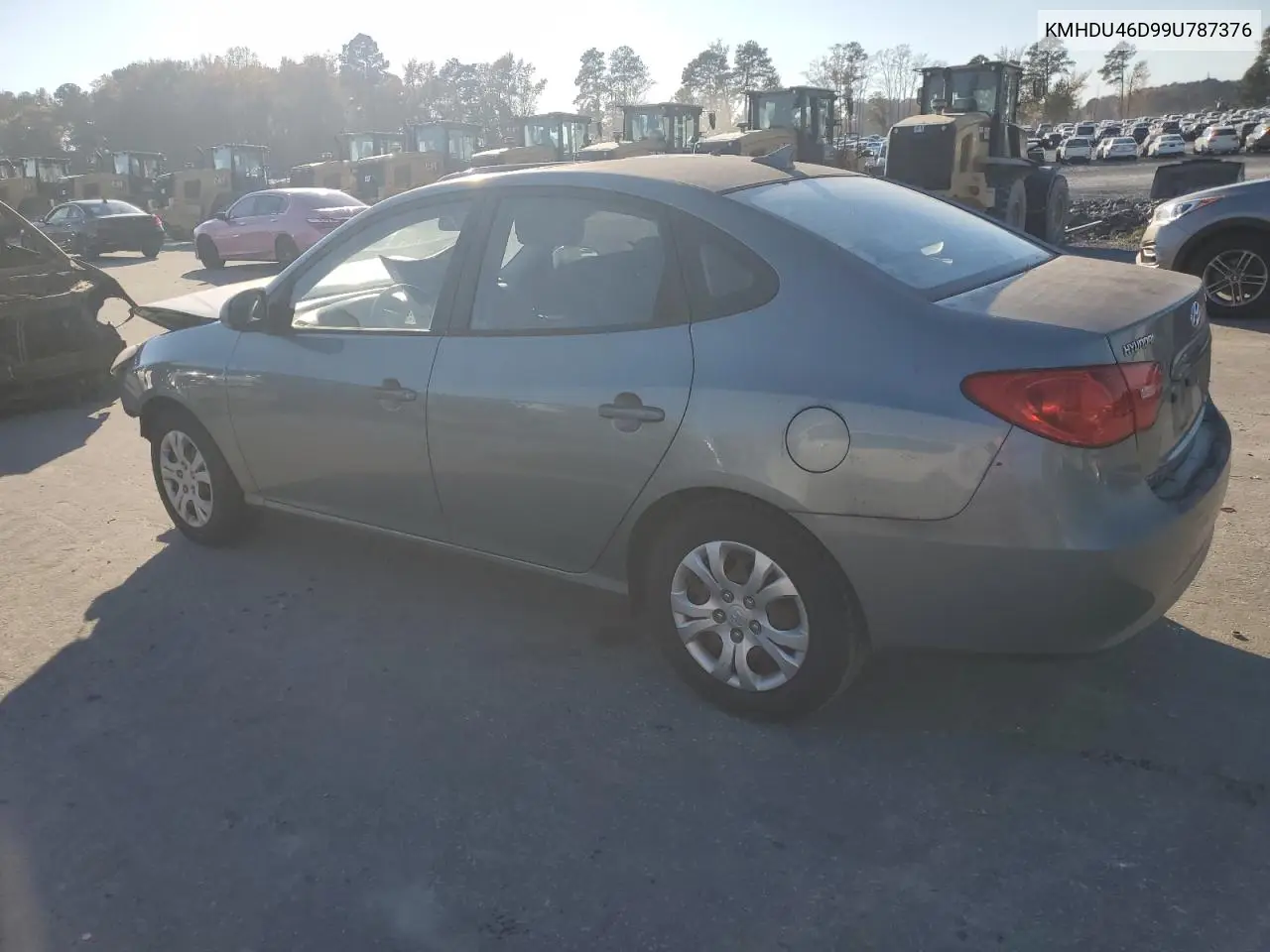KMHDU46D99U787376 2009 Hyundai Elantra Gls