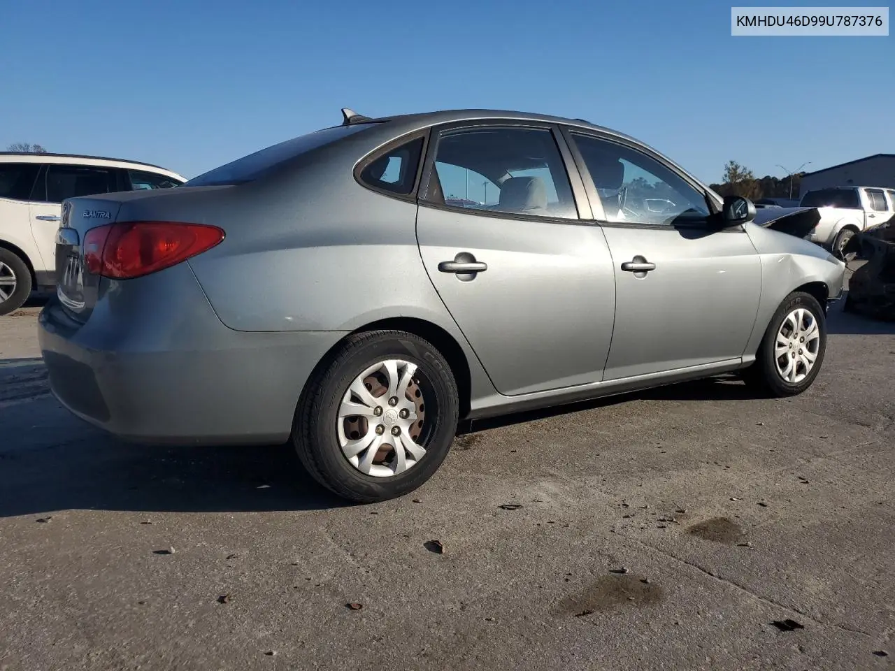 KMHDU46D99U787376 2009 Hyundai Elantra Gls