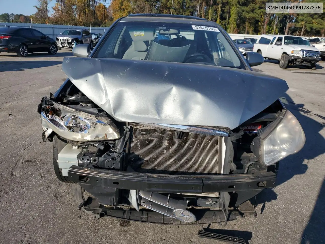KMHDU46D99U787376 2009 Hyundai Elantra Gls