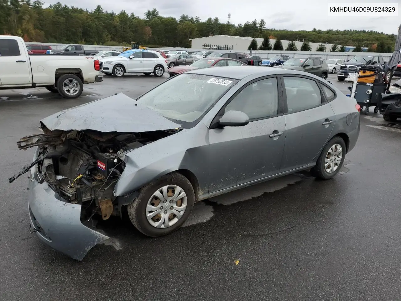 KMHDU46D09U824329 2009 Hyundai Elantra Gls