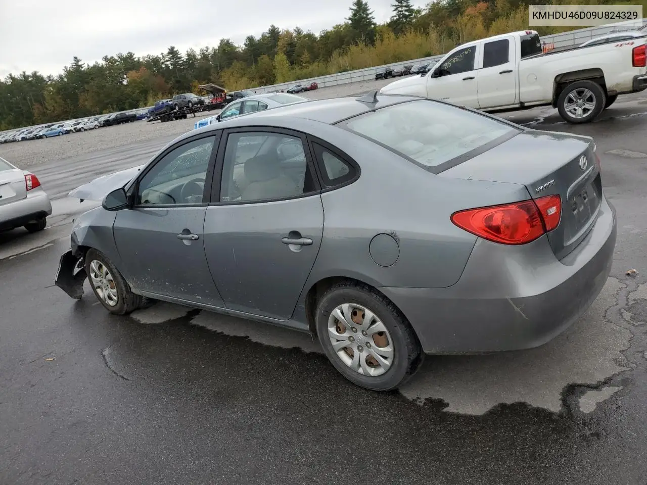 KMHDU46D09U824329 2009 Hyundai Elantra Gls