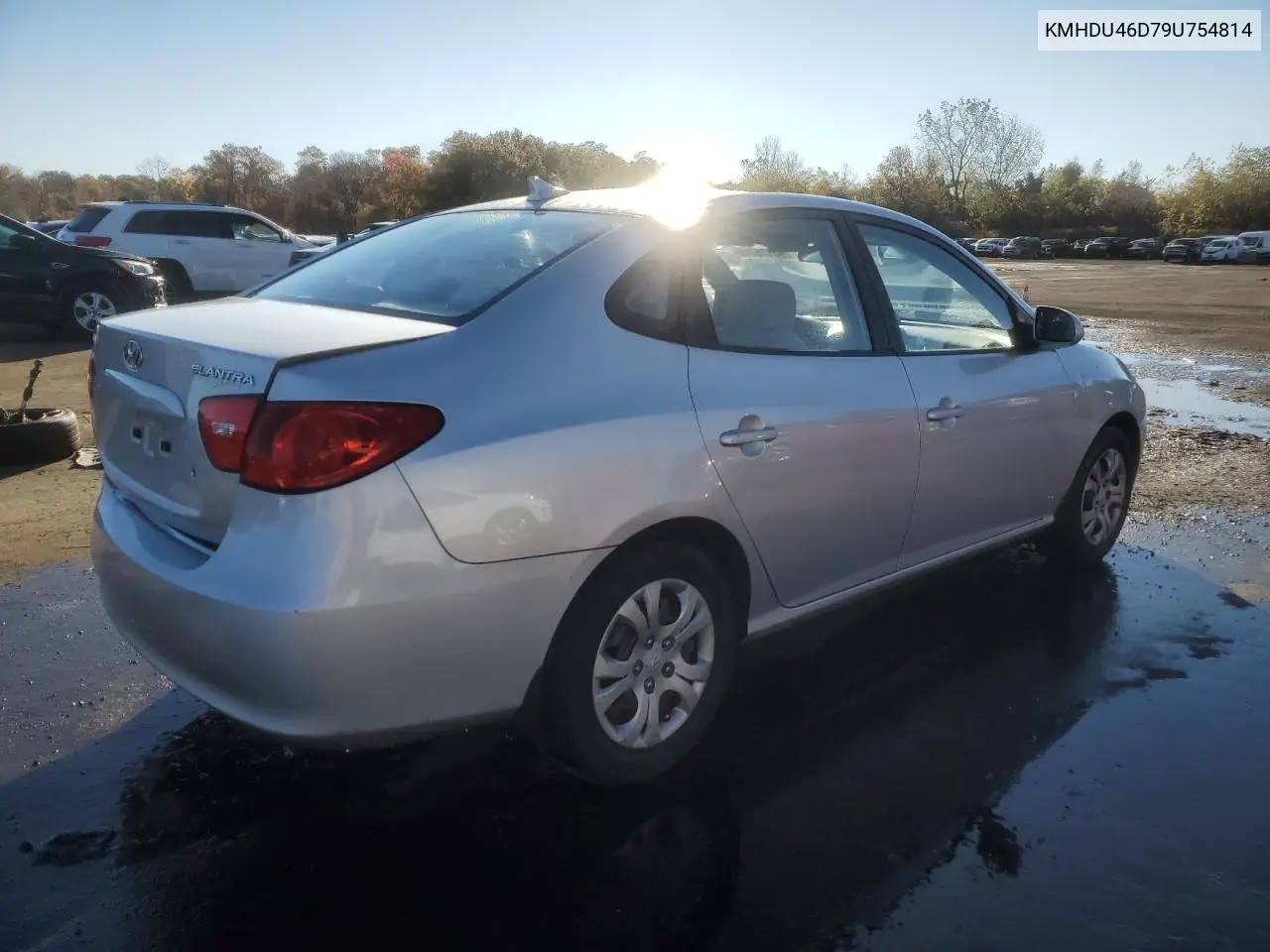 KMHDU46D79U754814 2009 Hyundai Elantra Gls
