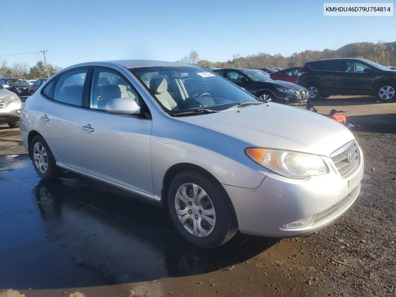 KMHDU46D79U754814 2009 Hyundai Elantra Gls