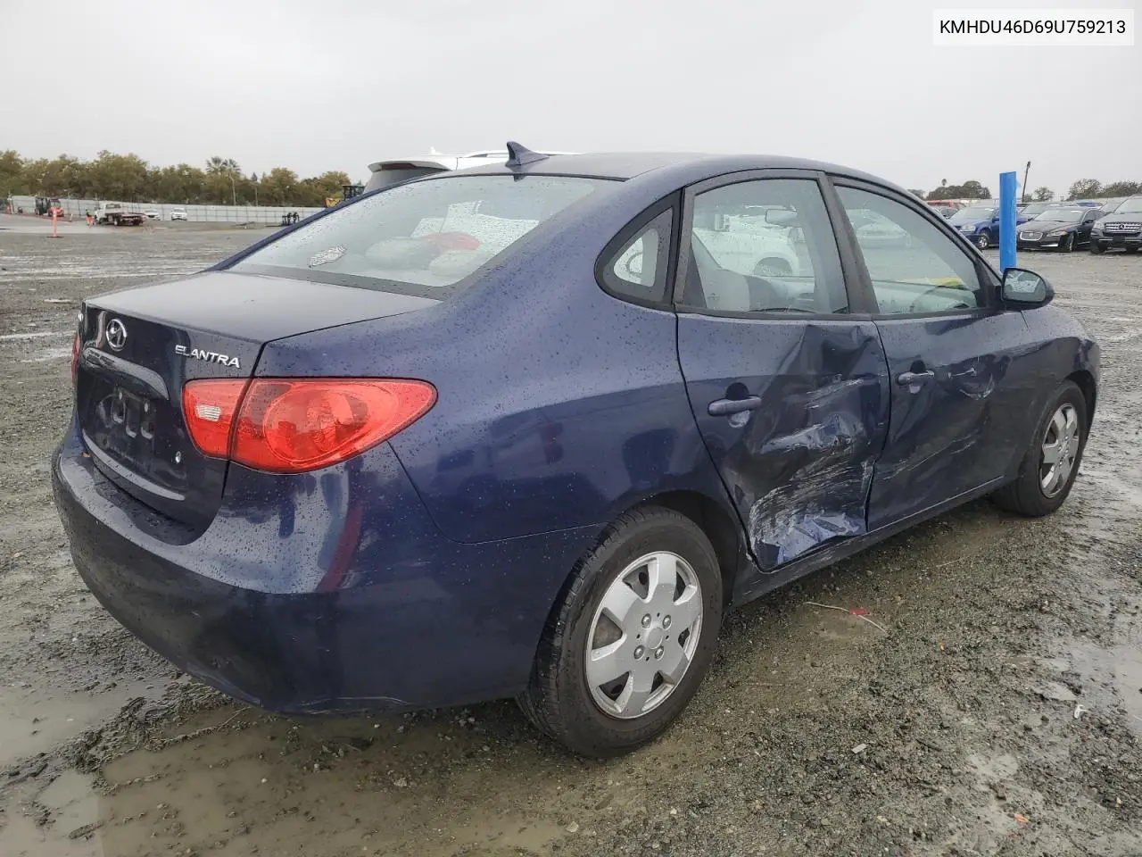 KMHDU46D69U759213 2009 Hyundai Elantra Gls
