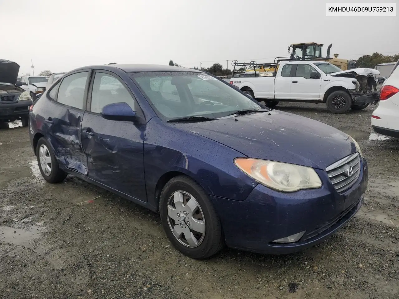 KMHDU46D69U759213 2009 Hyundai Elantra Gls