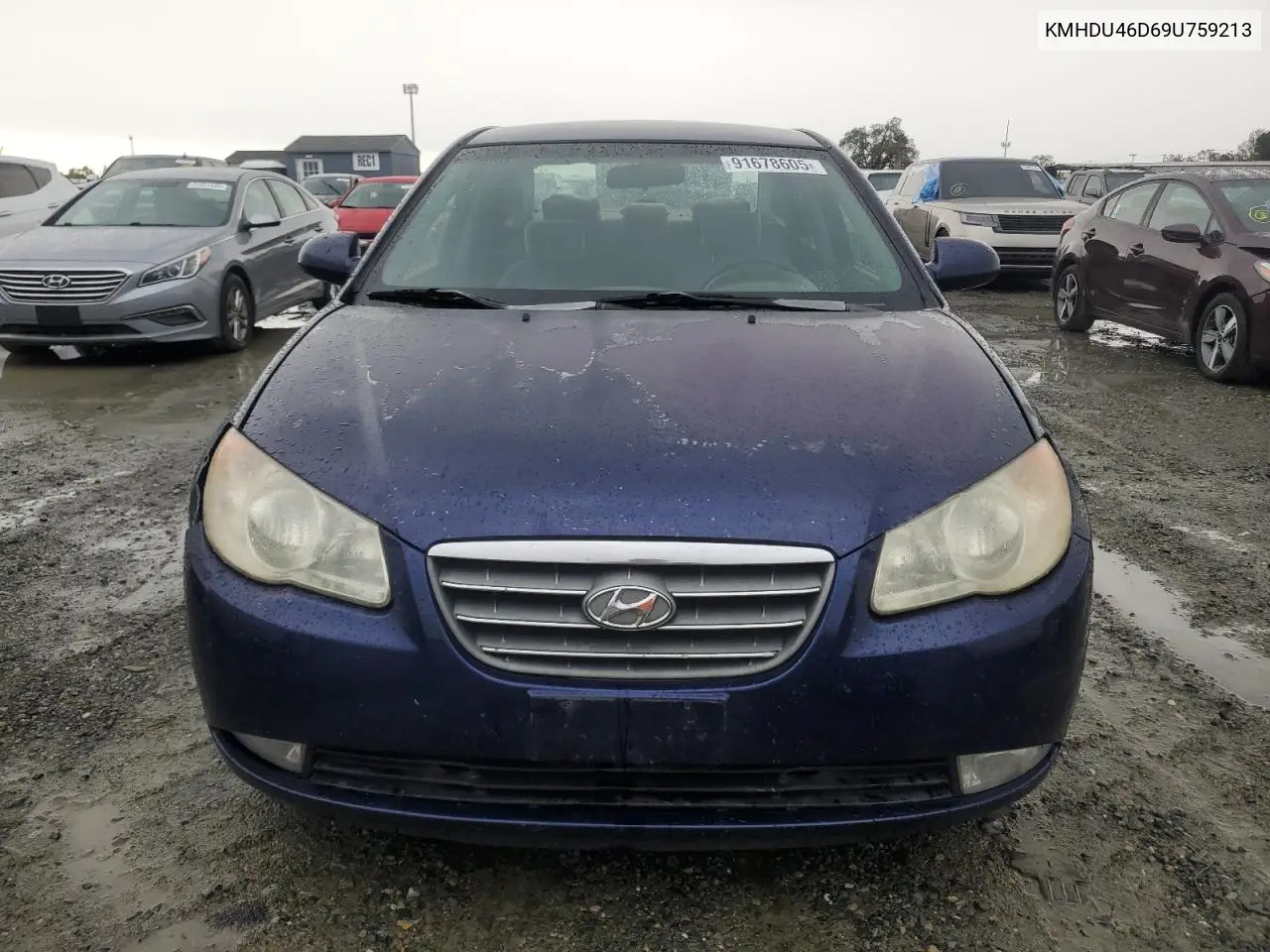 KMHDU46D69U759213 2009 Hyundai Elantra Gls