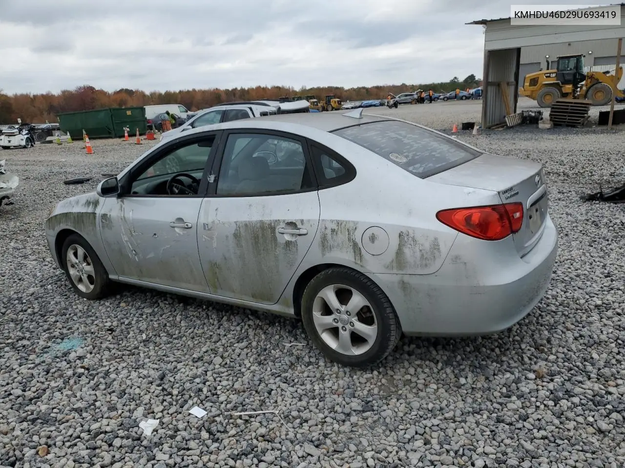 KMHDU46D29U693419 2009 Hyundai Elantra Gls