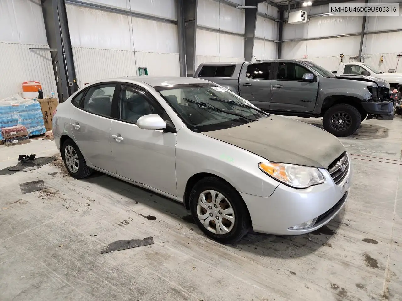 KMHDU46D09U806316 2009 Hyundai Elantra Gls