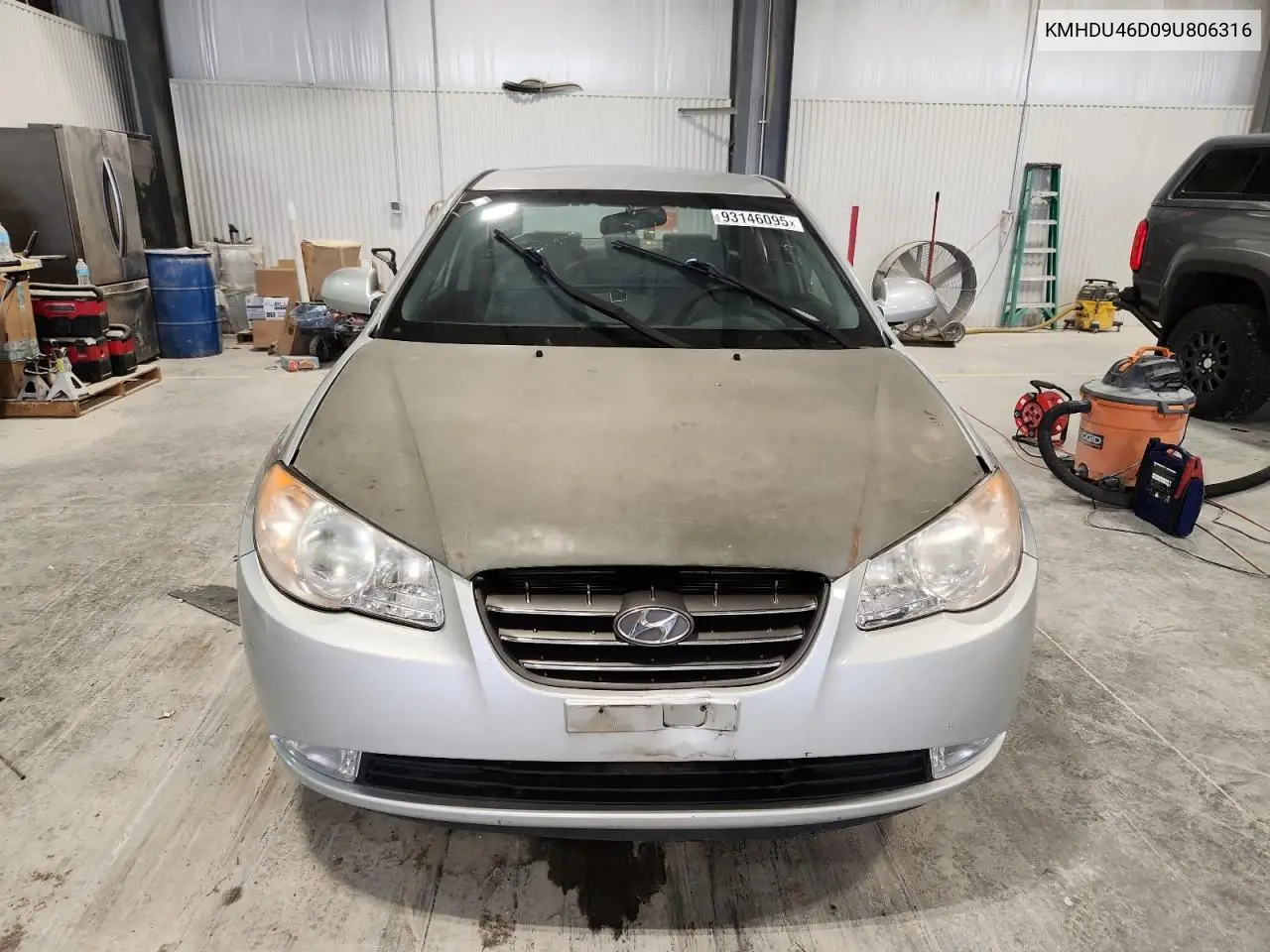 KMHDU46D09U806316 2009 Hyundai Elantra Gls