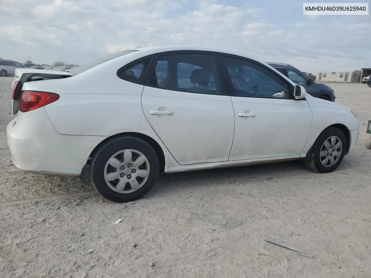 KMHDU46D39U625940 2009 Hyundai Elantra Gls