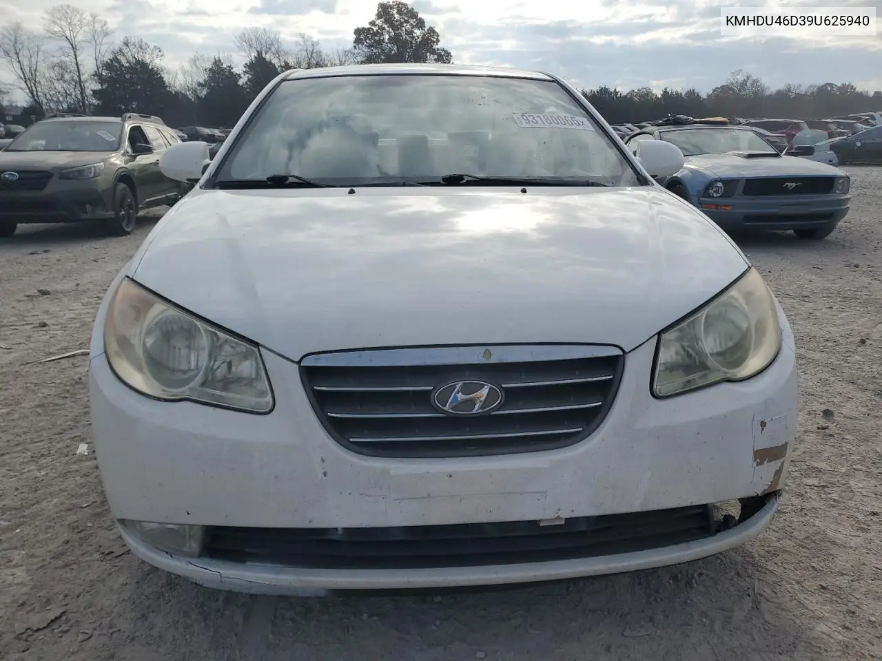 KMHDU46D39U625940 2009 Hyundai Elantra Gls
