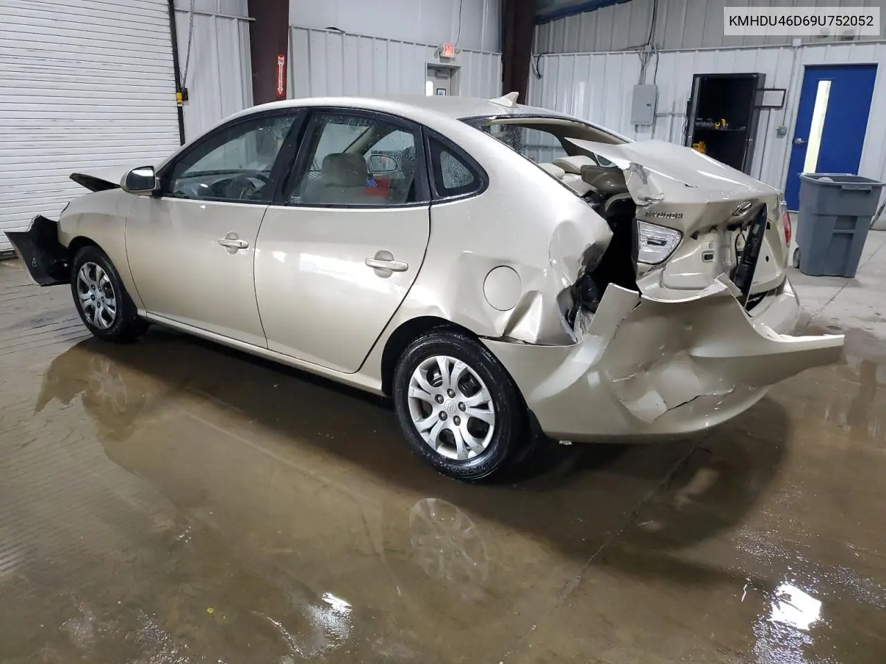 KMHDU46D69U752052 2009 Hyundai Elantra Gls