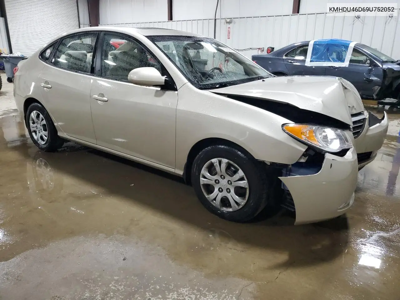 KMHDU46D69U752052 2009 Hyundai Elantra Gls