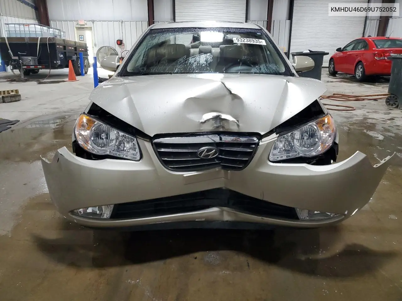KMHDU46D69U752052 2009 Hyundai Elantra Gls