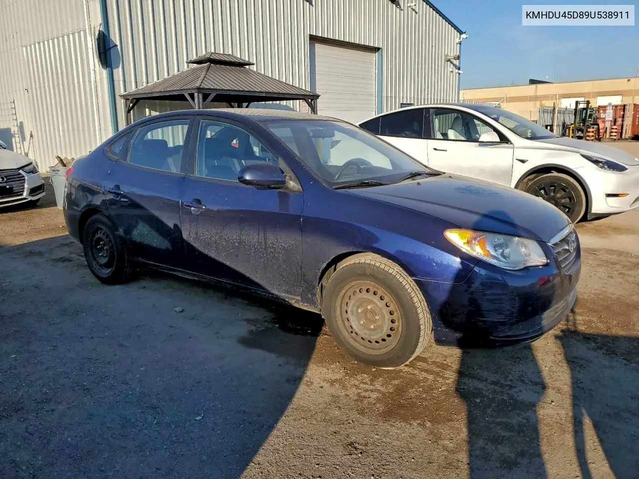 KMHDU45D89U538911 2009 Hyundai Elantra Gls